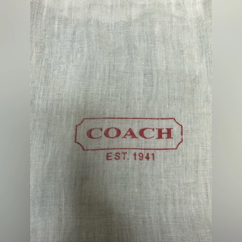 Authentic Vintage Coach EST. 1941 wristlet dustbag EUC - Picture 5 of 7